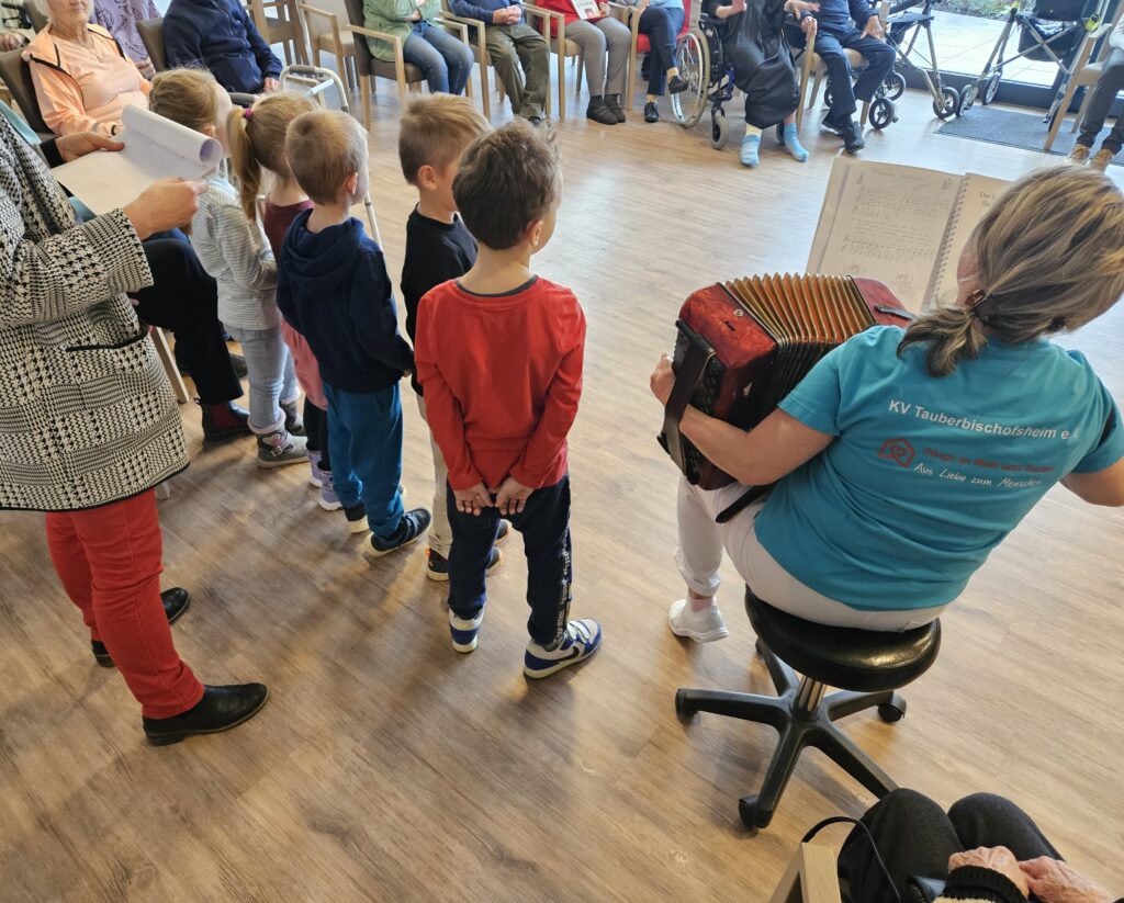 Besuch des Kindergartens